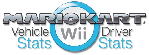 Mario Kart Wii Character and Vehicle Stats